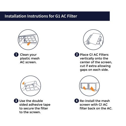 G1 HVAC Panel Filter - Econaur