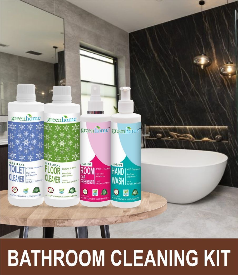 Natural Bathroom Cleaning Kit Econaur
