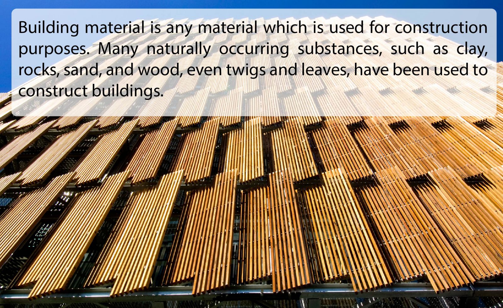 building material