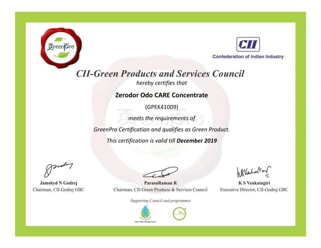 Green Pro Odo Care Conc