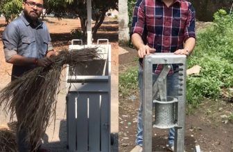 Meet the Young innovators who created the briquetting machine to manage the agri waste