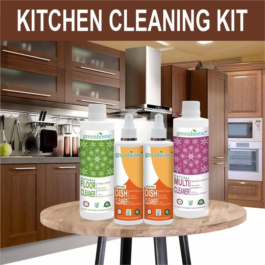 Natural Kitchen Cleaning Kit