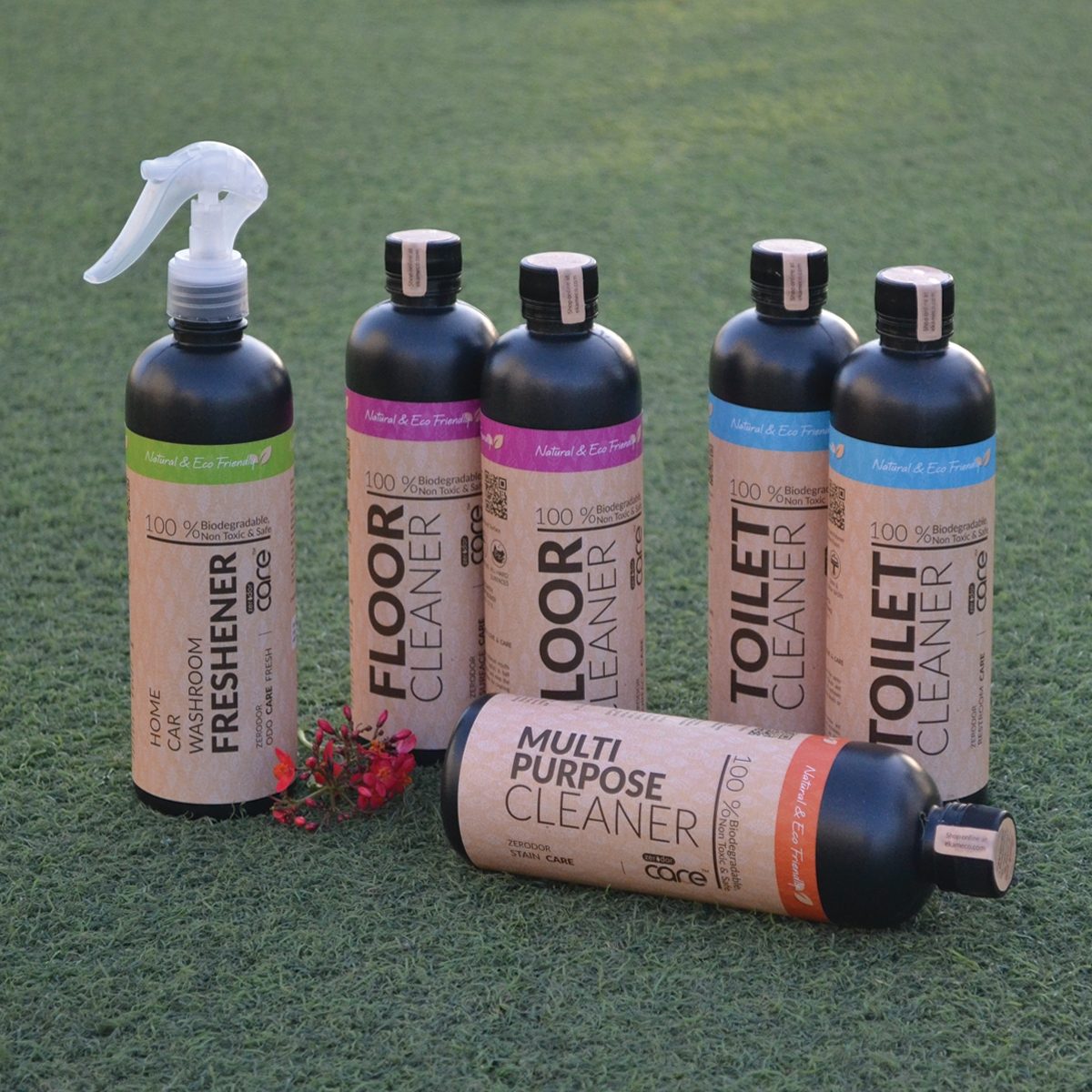 All-Natural Apartment Cleaning Kit | 6 x 400 ml Bottles