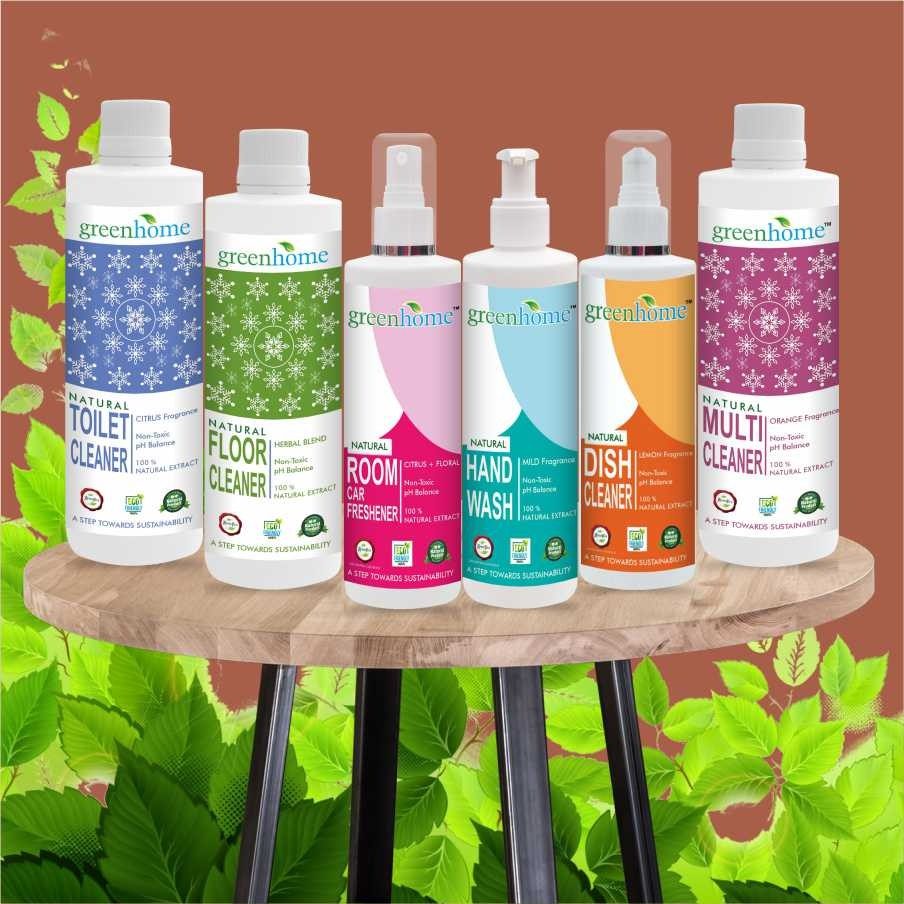 Natural Home and office Organic Cleaners Kit