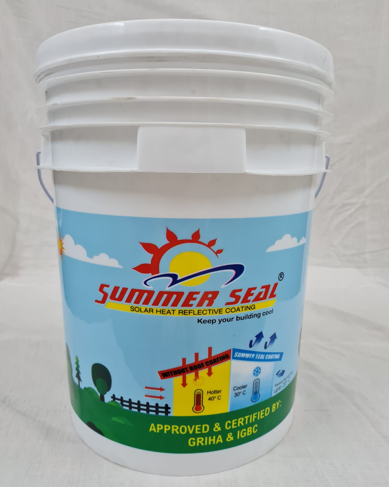 Summer Seal-Cool roof coating
