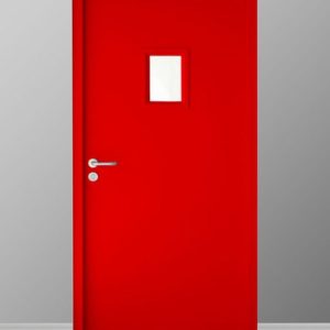 Sustainable Doors: Certified Galvanized Steel Swing Doors