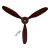 SUPER X1 DECO / TREEZE CEILING FAN (MAHAGONY)